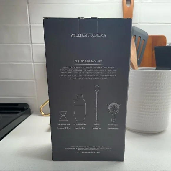 Williams Sonoma | Classic Bar Tool Set - Picture 3 of 4
